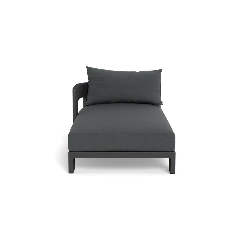 Victoria Aluminum Chaise Left - Image 85