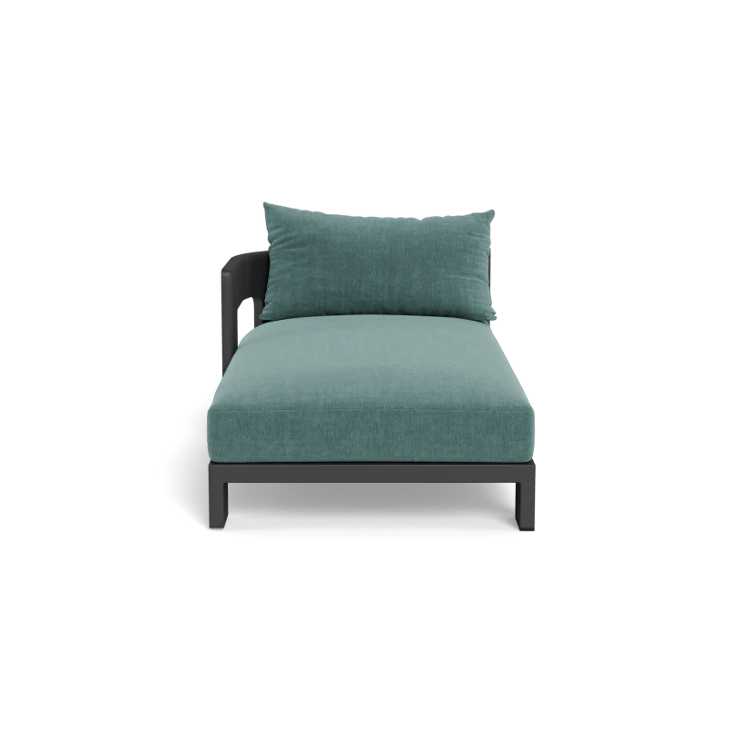 Victoria Aluminum Chaise Left - Image 91