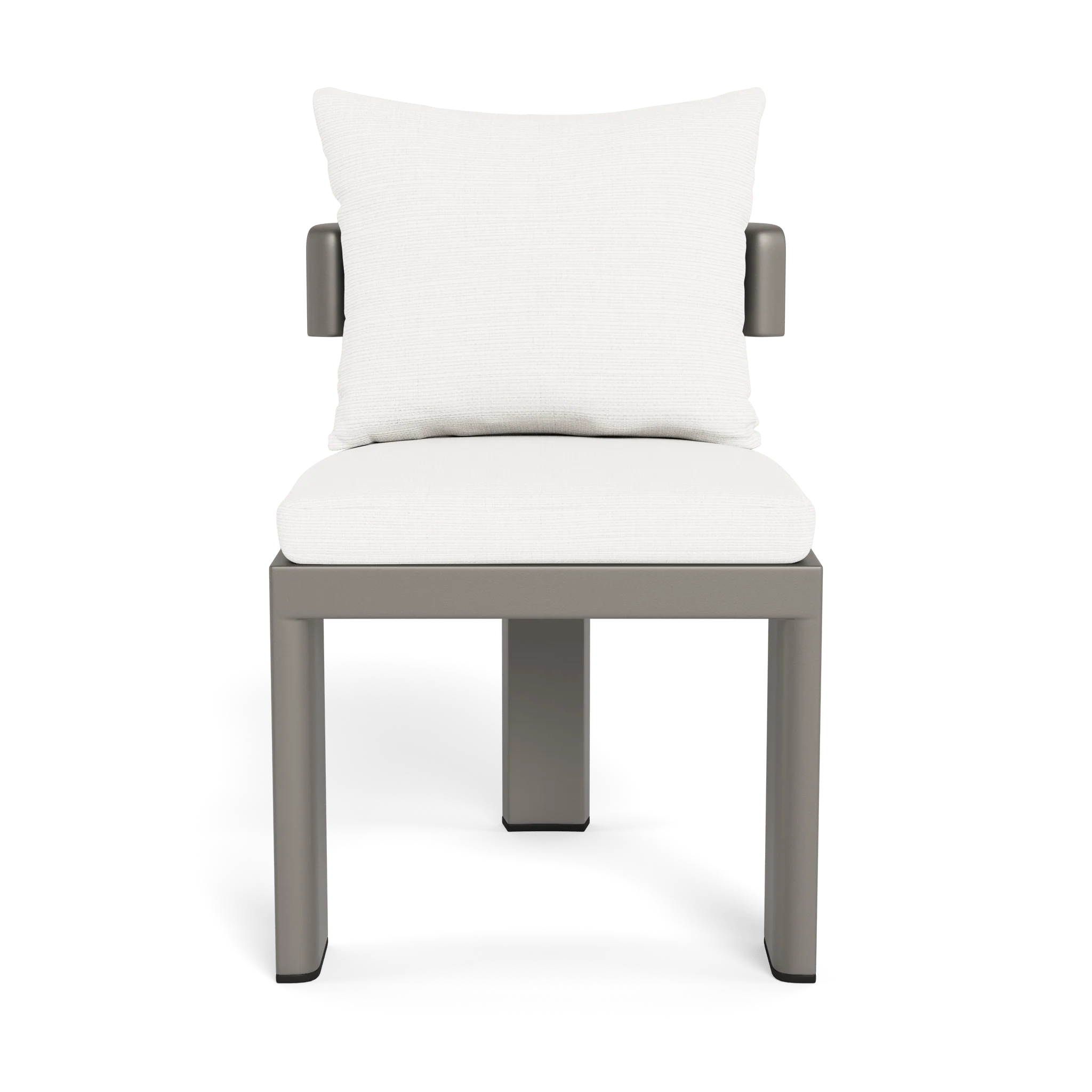 Victoria Aluminum Armless Dining Chair - Image 106