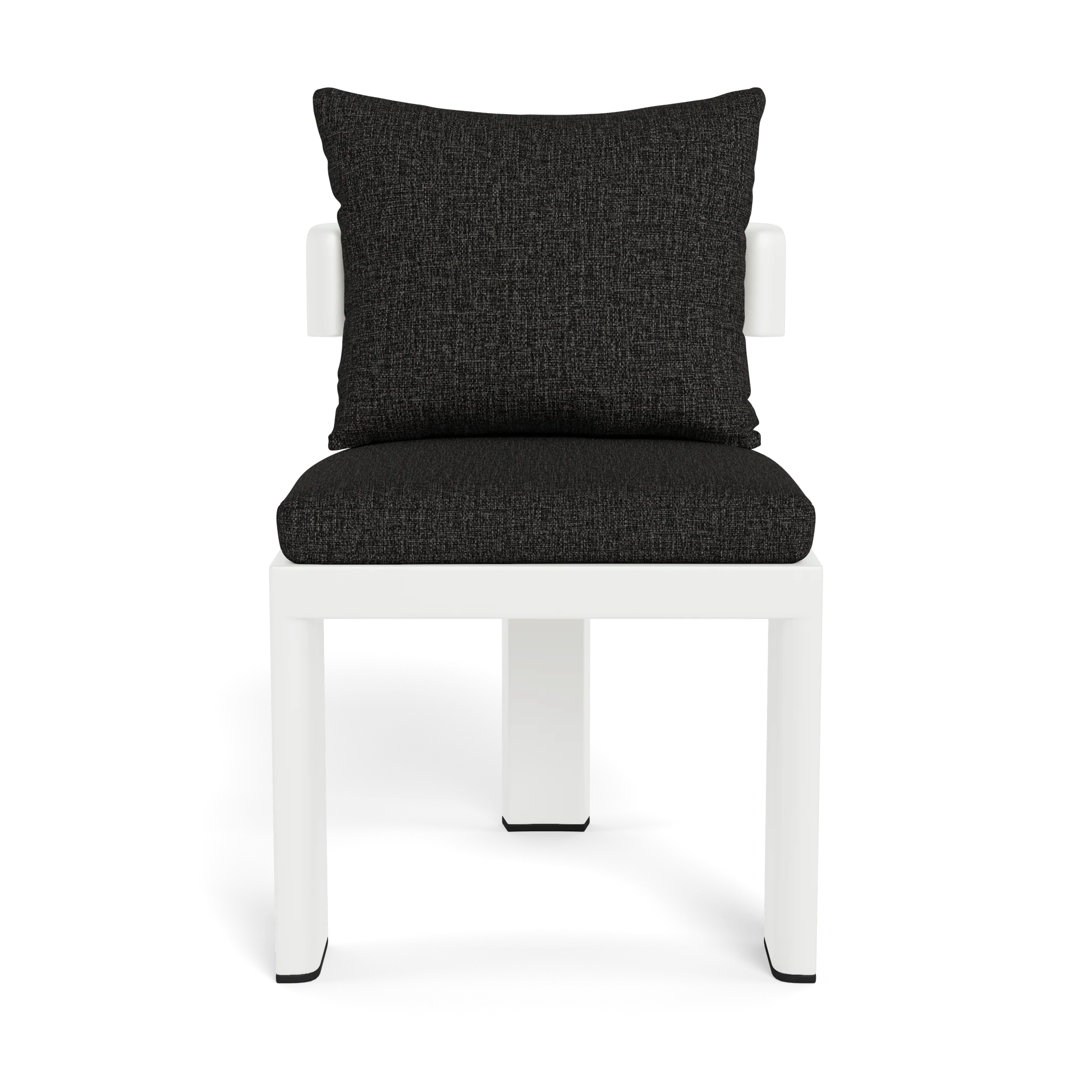 Victoria Aluminum Armless Dining Chair - Image 124