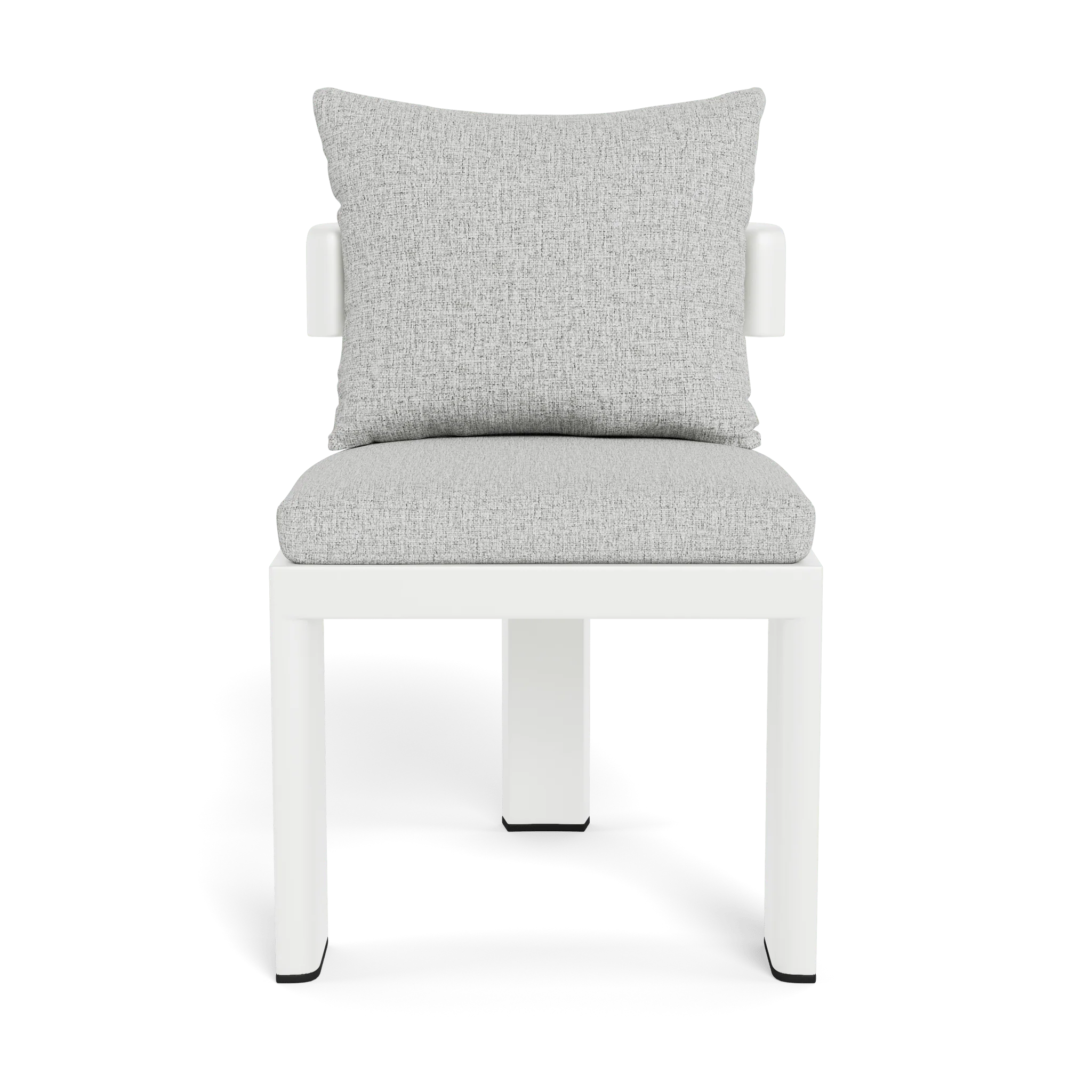 Victoria Aluminum Armless Dining Chair - Image 125