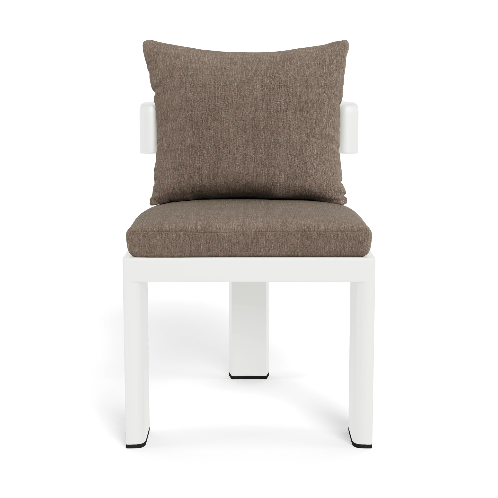 Victoria Aluminum Armless Dining Chair - Image 140