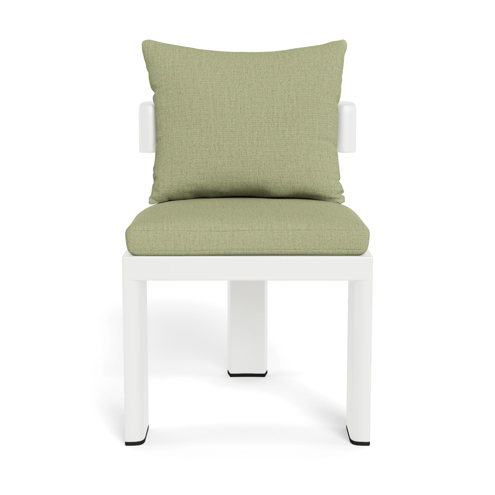 Victoria Aluminum Armless Dining Chair - Image 157
