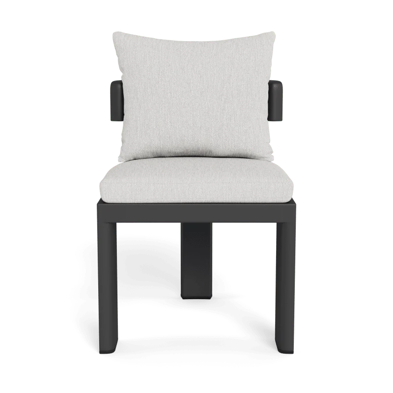 Victoria Aluminum Armless Dining Chair - Image 214