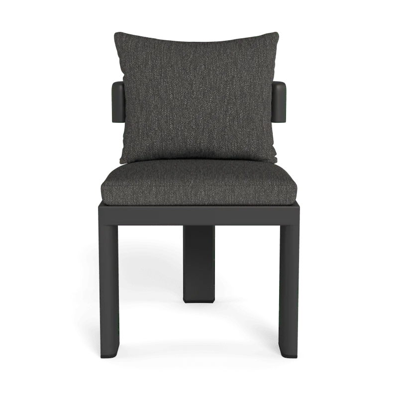 Victoria Aluminum Armless Dining Chair - Image 217