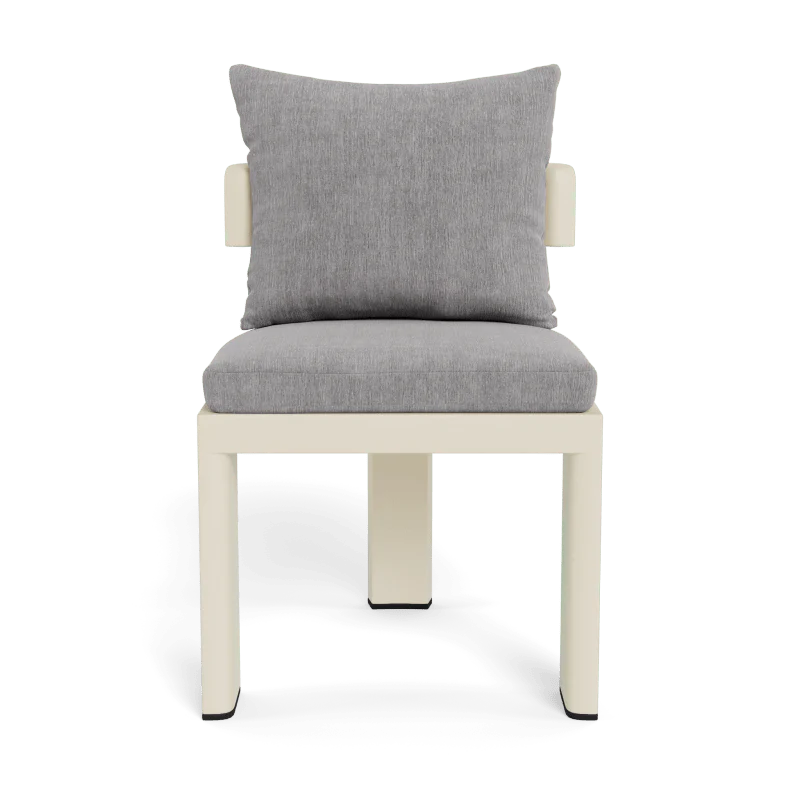 Victoria Aluminum Armless Dining Chair - Image 234