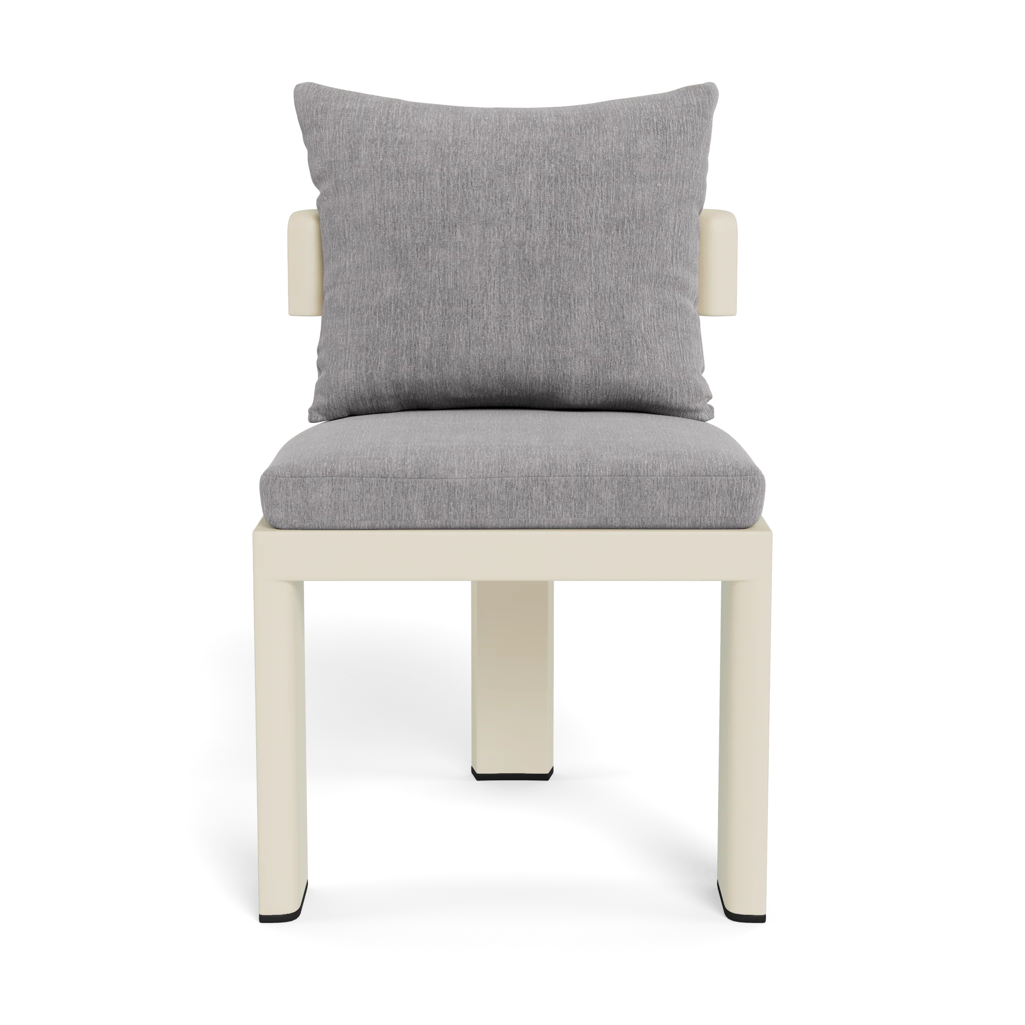 Victoria Aluminum Armless Dining Chair - Image 41
