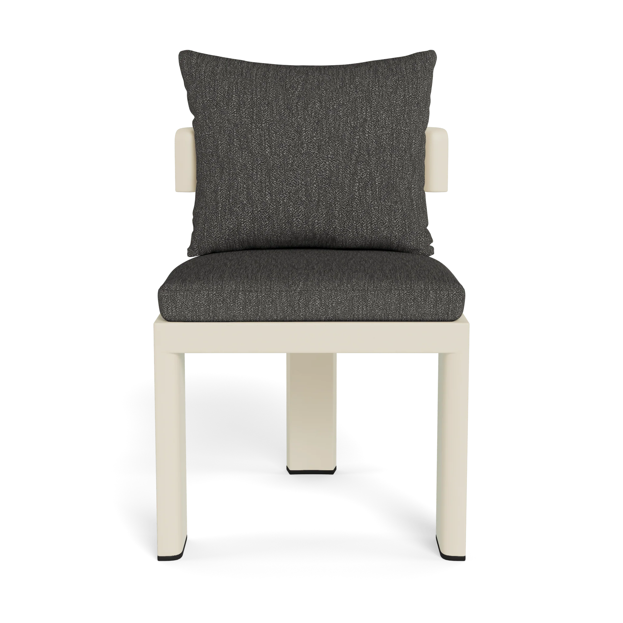 Victoria Aluminum Armless Dining Chair - Image 60