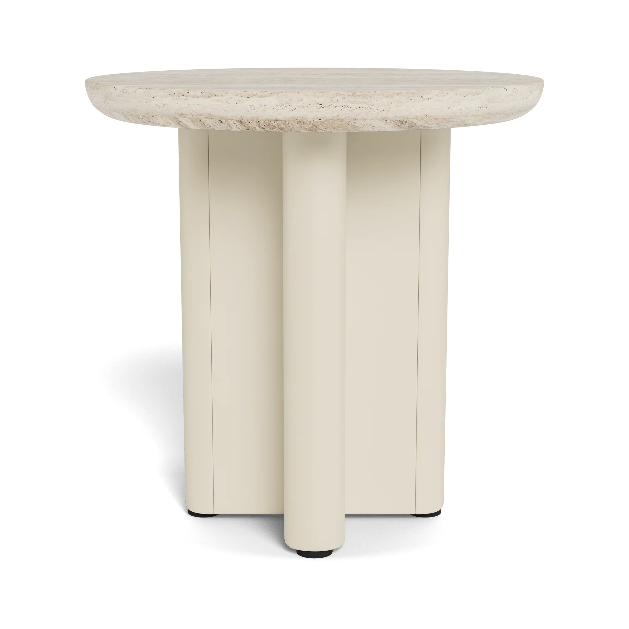 Victoria Aluminum Round Side Table - Image 5