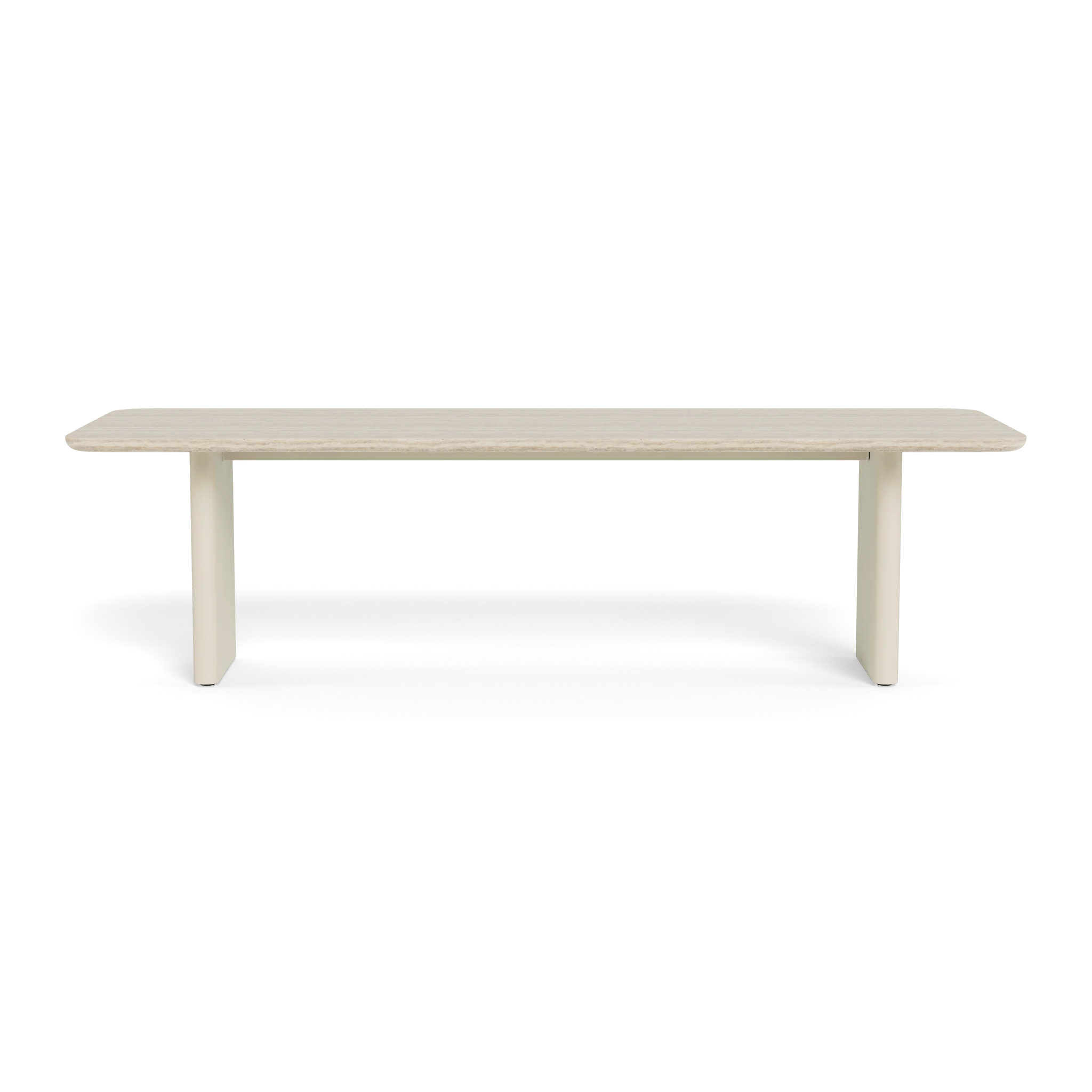 Victoria Aluminum Dining Table 108" - Image 8