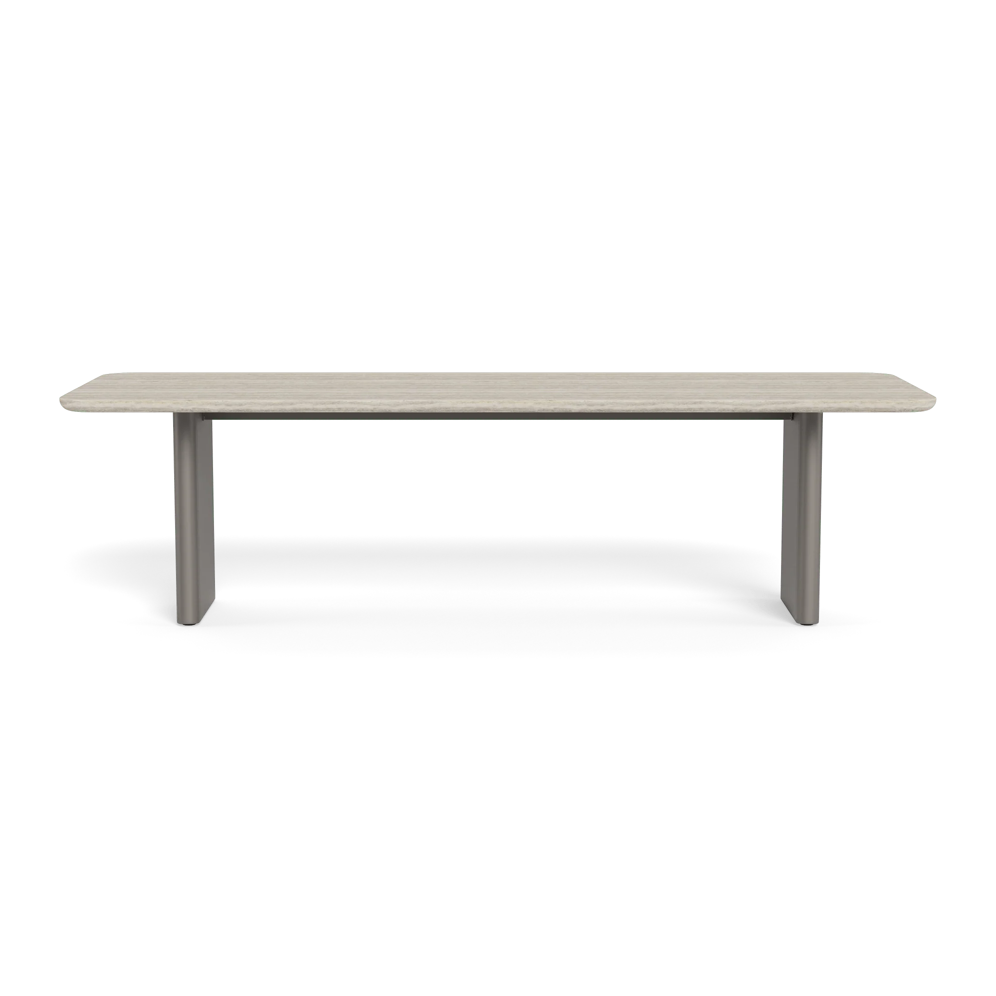 Victoria Aluminum Dining Table 108" - Image 9