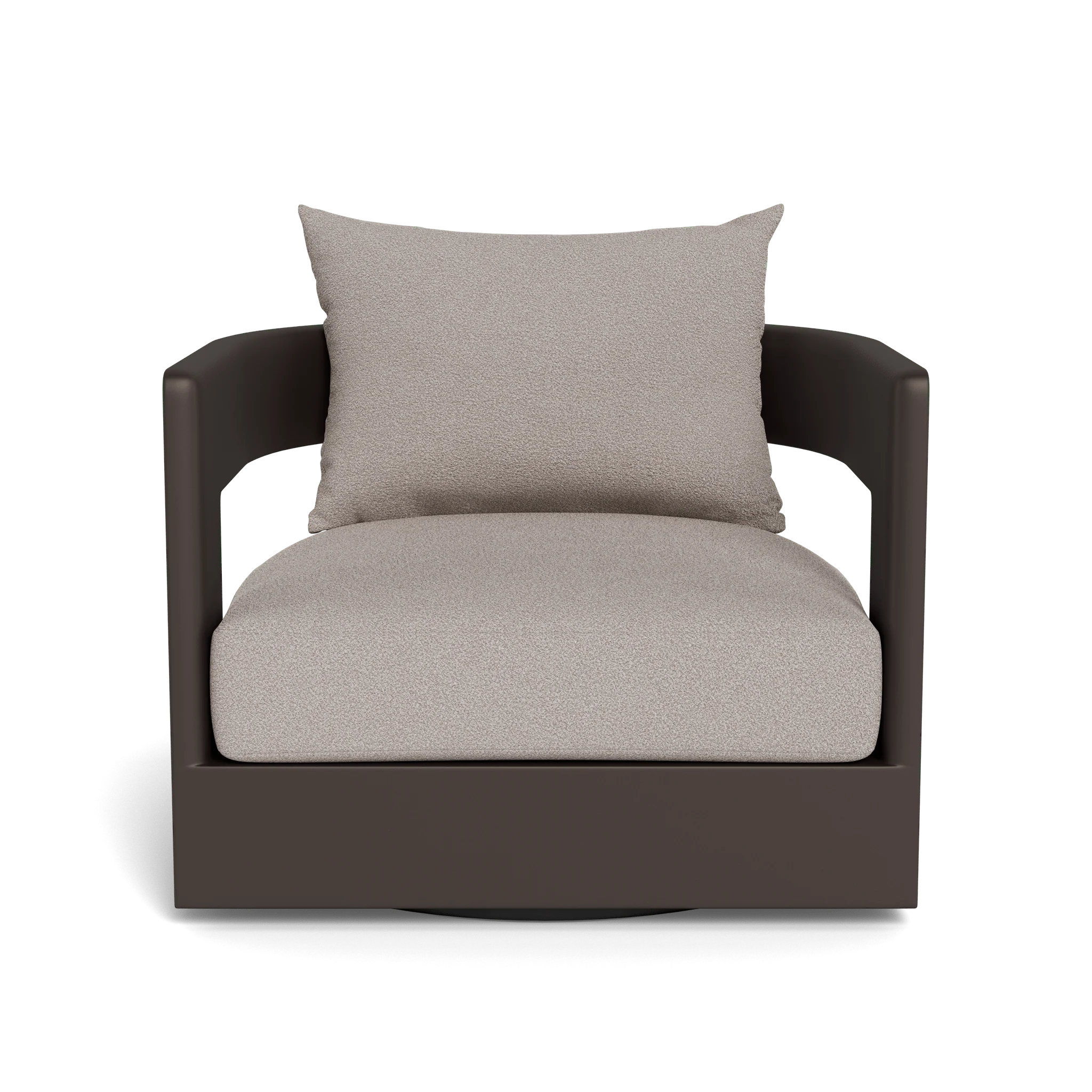 Victoria Aluminum Swivel Lounge Chair - Image 129
