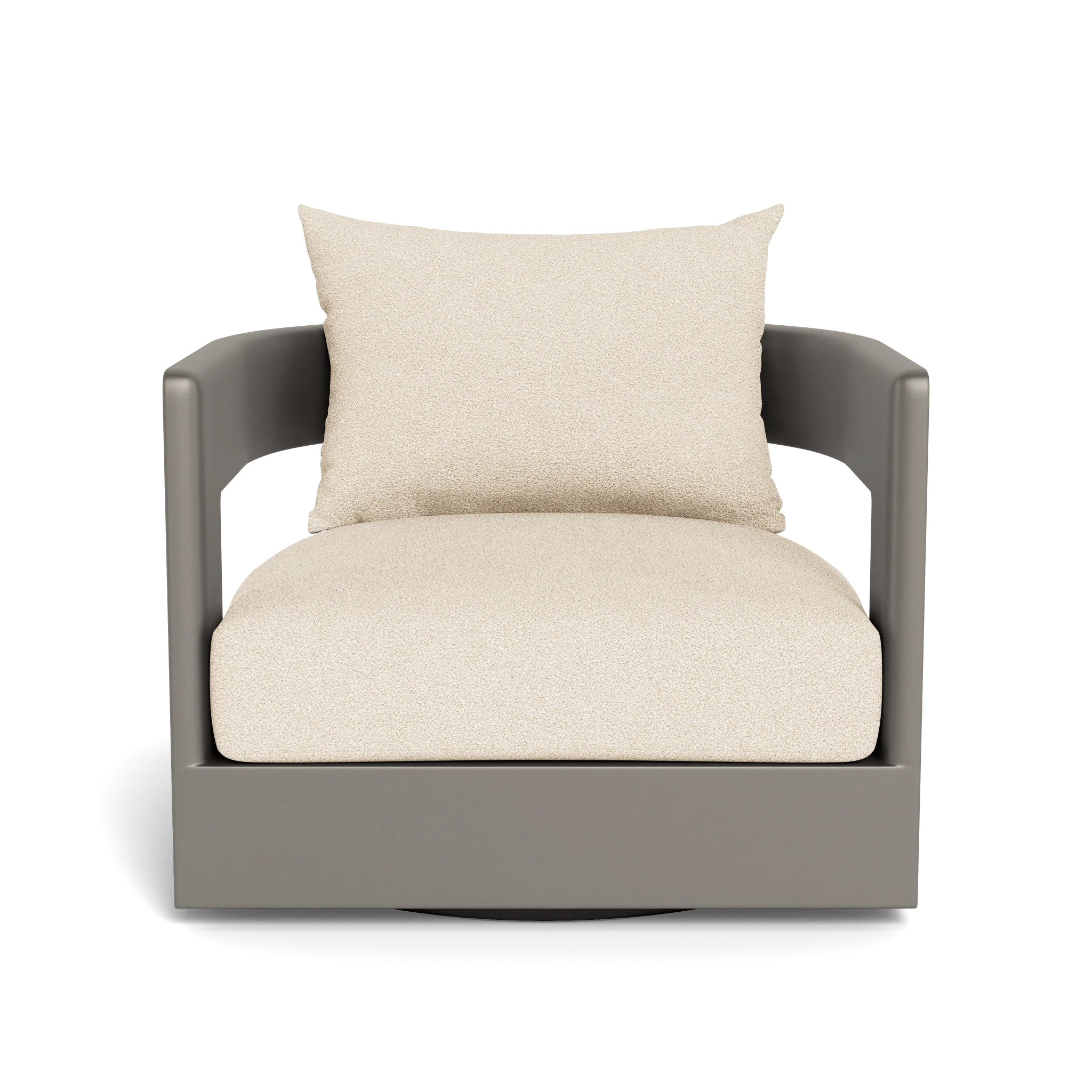 Victoria Aluminum Swivel Lounge Chair - Image 27