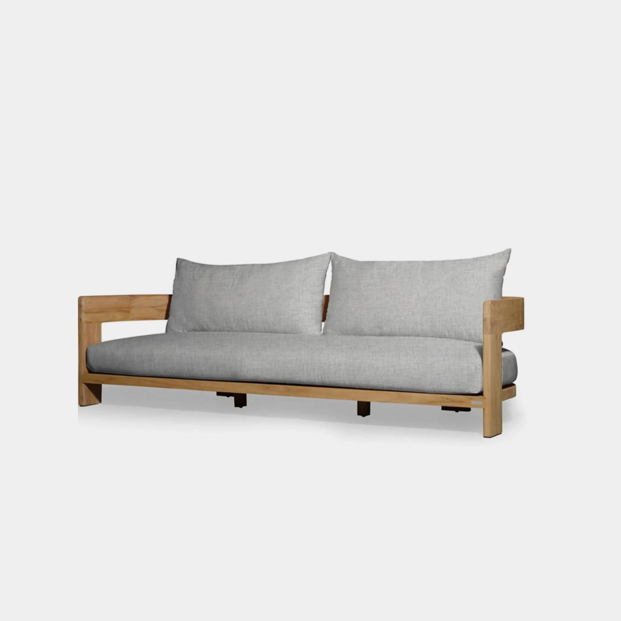 Victoria Teak 3 Seat Sofa - Image 4