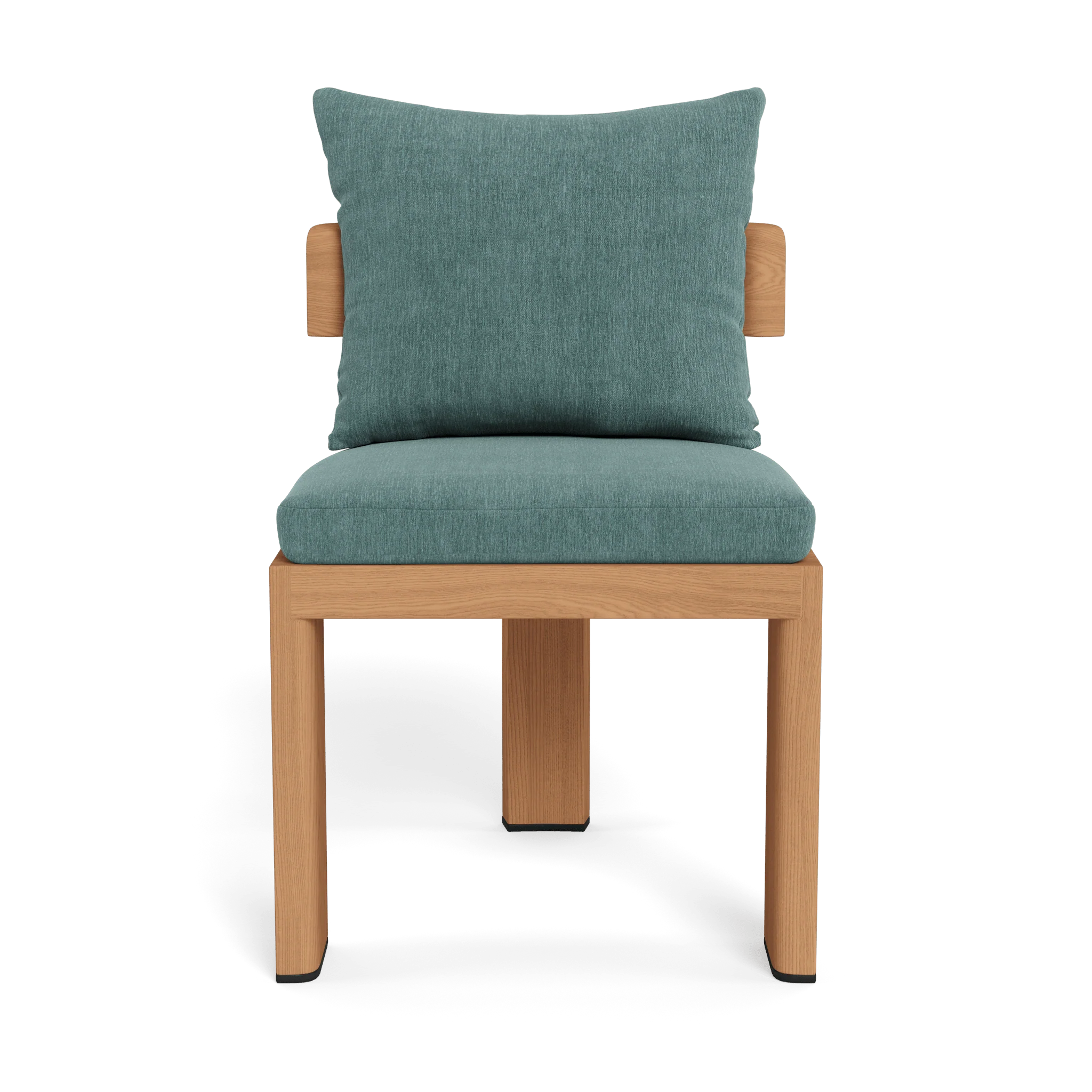 Victoria Teak Armless Dining Chair - Image 11