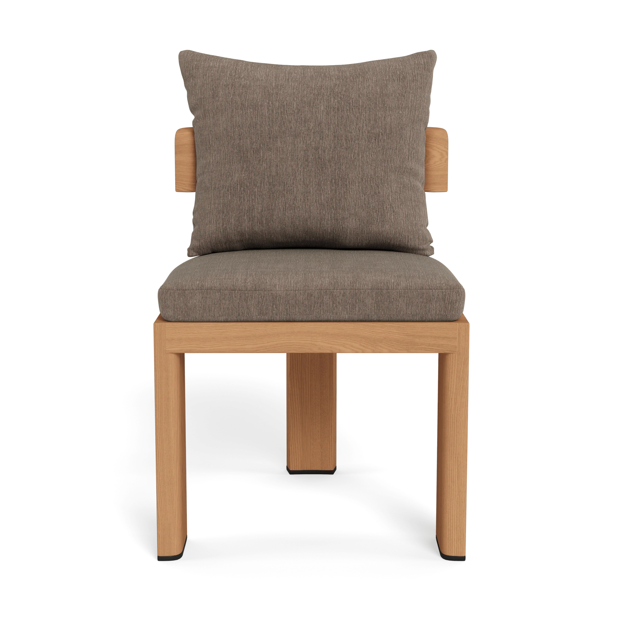 Victoria Teak Armless Dining Chair - Image 13