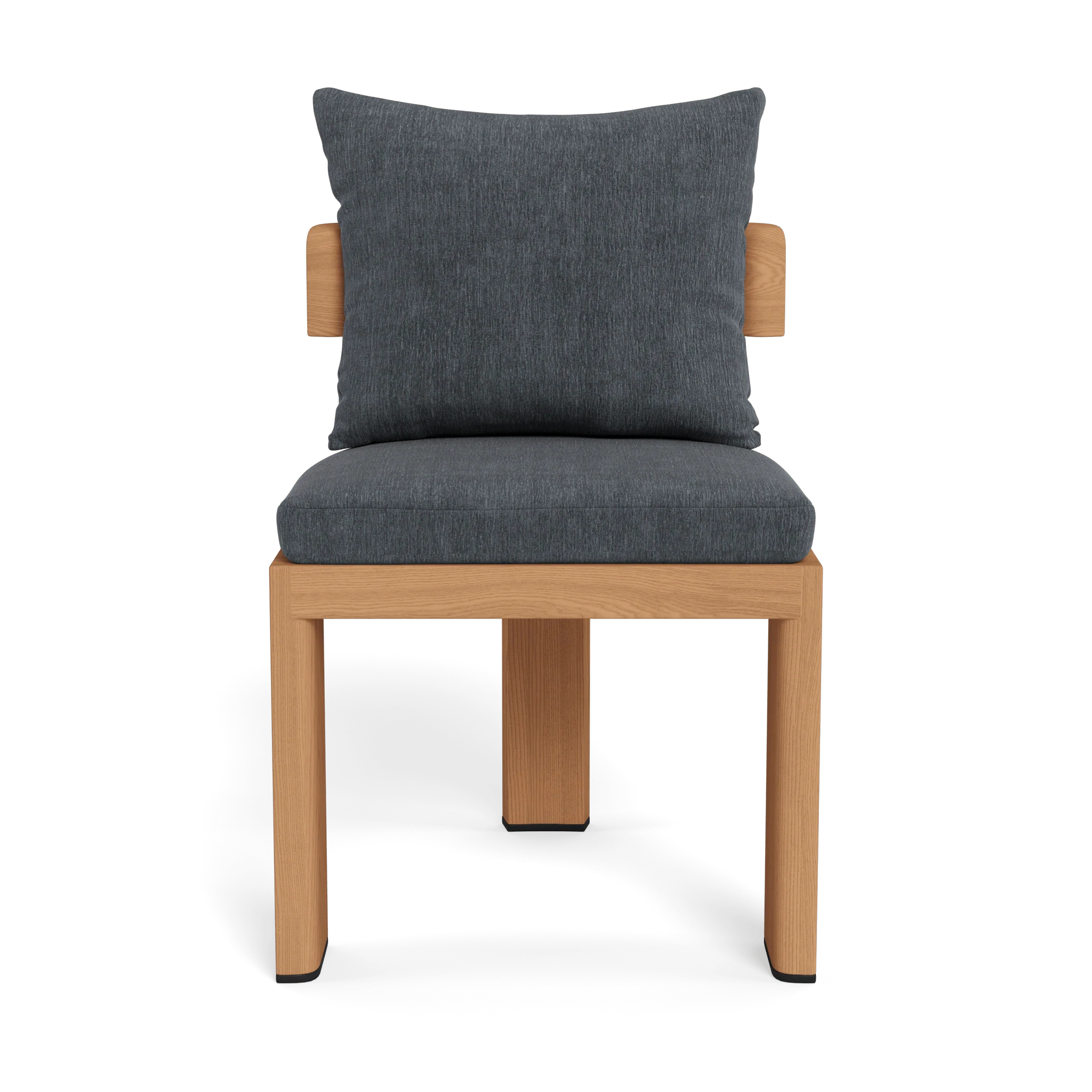 Victoria Teak Armless Dining Chair - Image 15