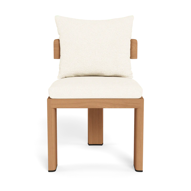 Victoria Teak Armless Dining Chair - Image 50