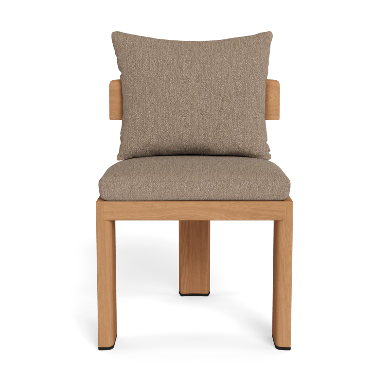 Victoria Teak Armless Dining Chair - Image 60