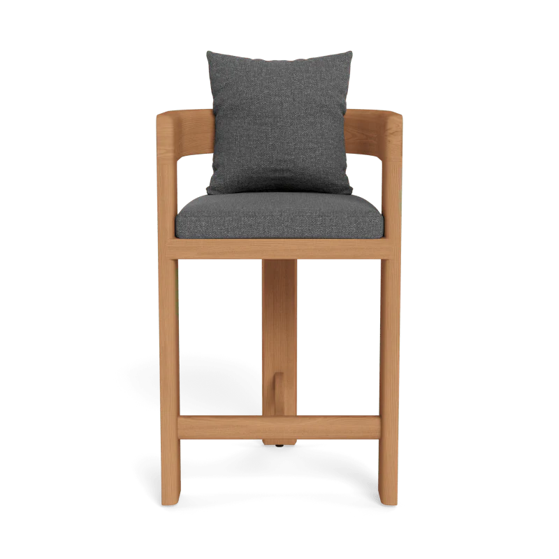 Victoria Teak Counter Stool - Image 12