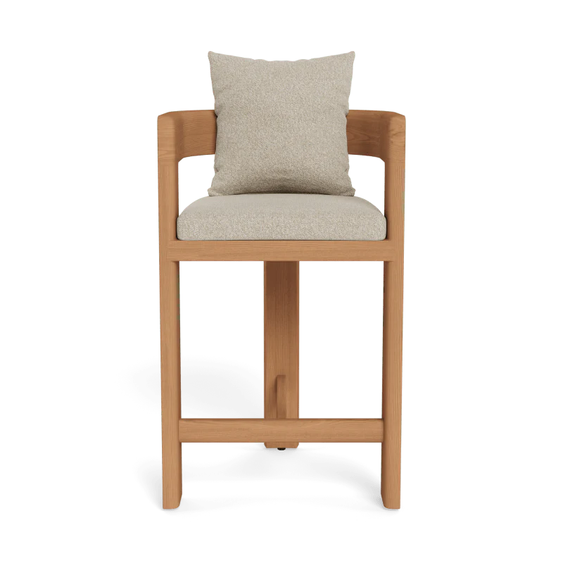 Victoria Teak Counter Stool - Image 13