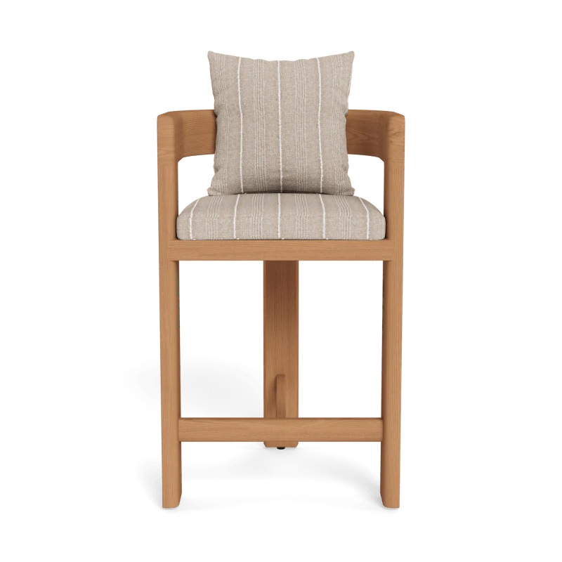 Victoria Teak Counter Stool - Image 14