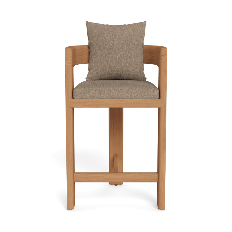 Victoria Teak Counter Stool - Image 16