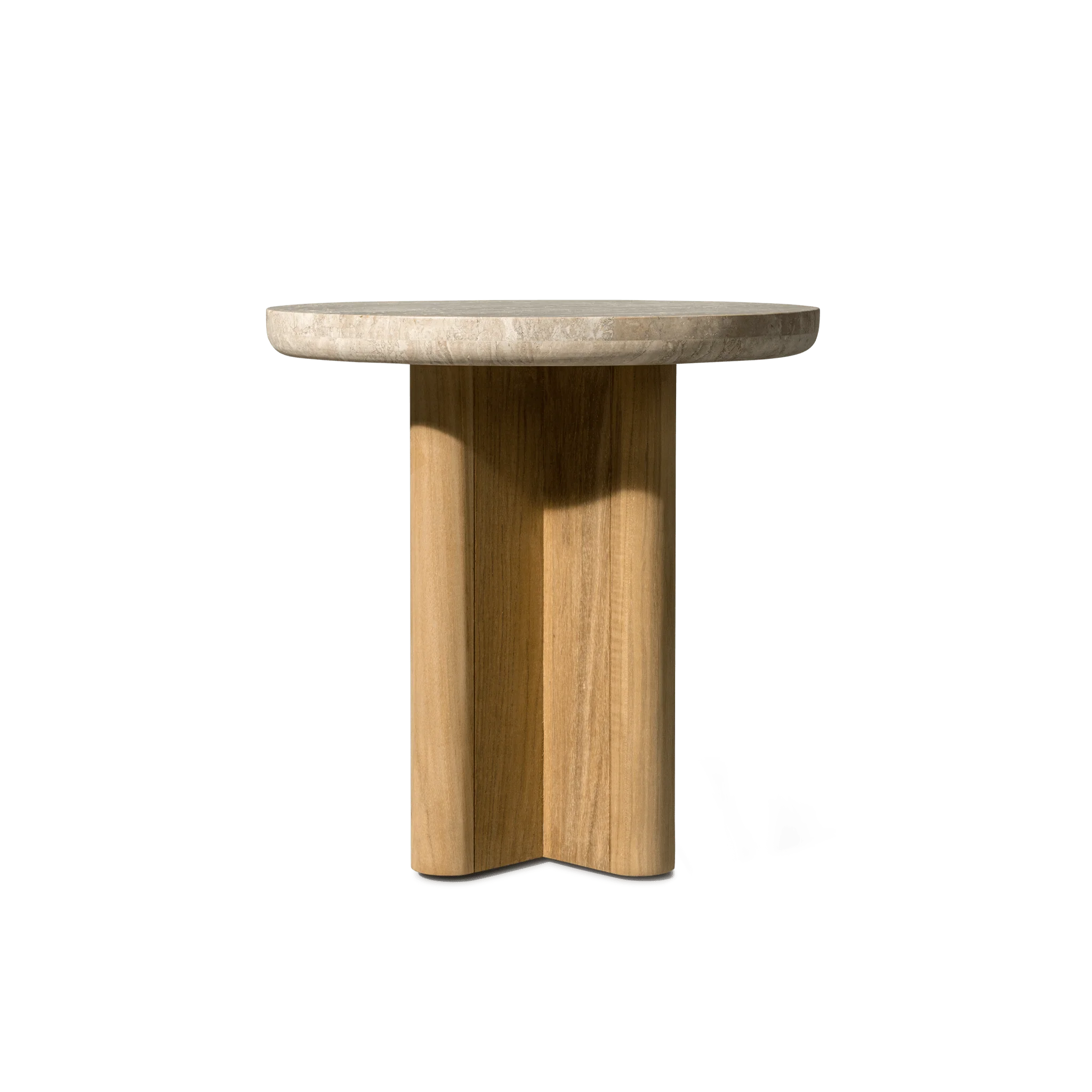 Victoria Teak Side Table - Image 3
