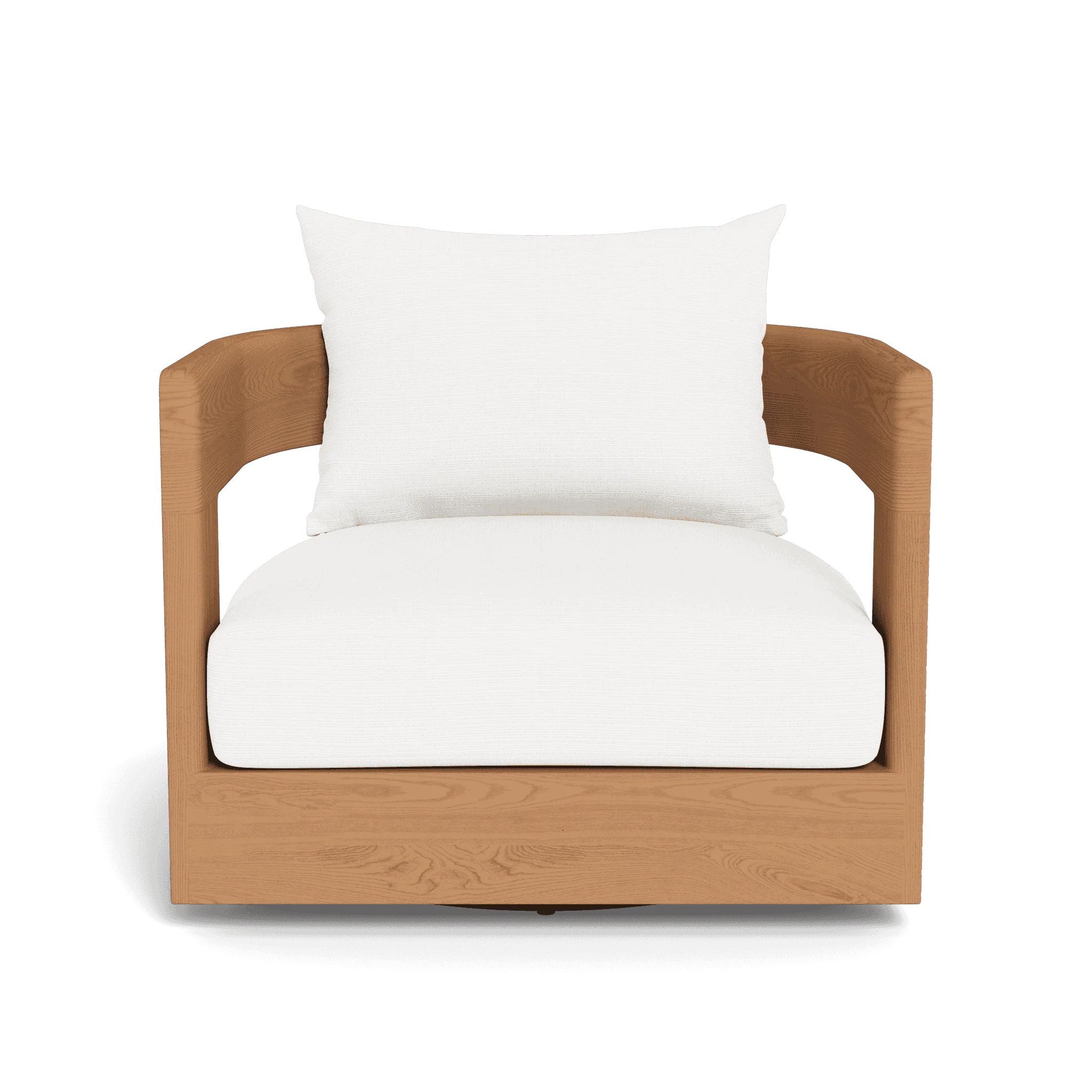 Victoria Teak Swivel Lounge Chair - Image 21