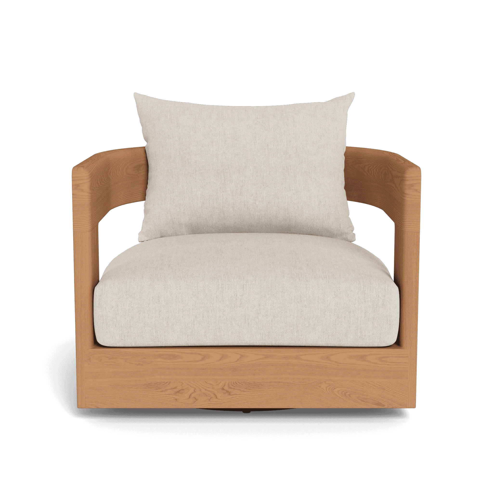 Victoria Teak Swivel Lounge Chair - Image 37