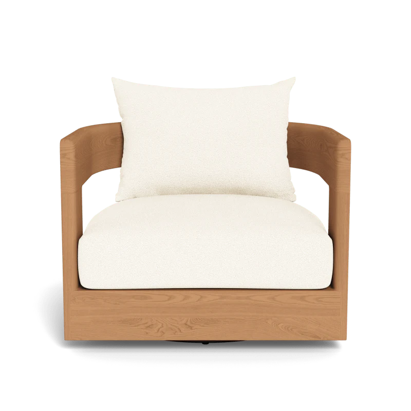 Victoria Teak Swivel Lounge Chair - Image 55