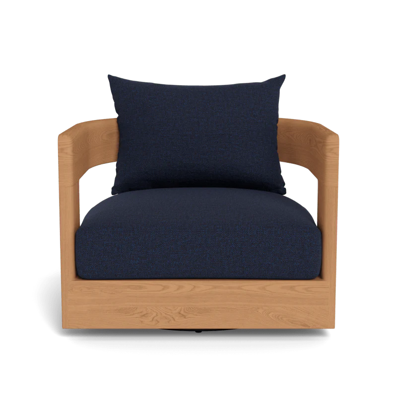 Victoria Teak Swivel Lounge Chair - Image 59