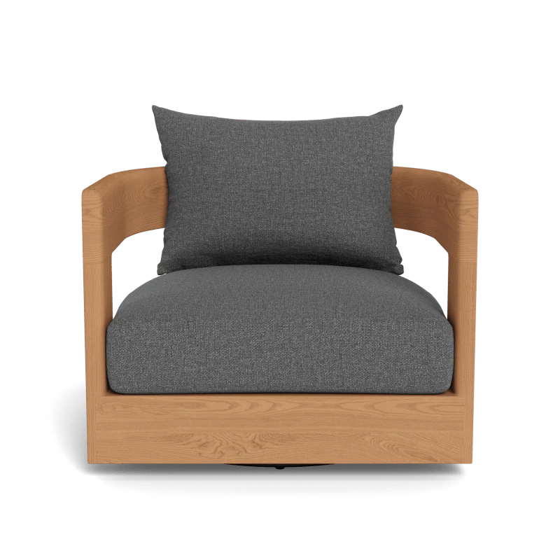 Victoria Teak Swivel Lounge Chair - Image 61