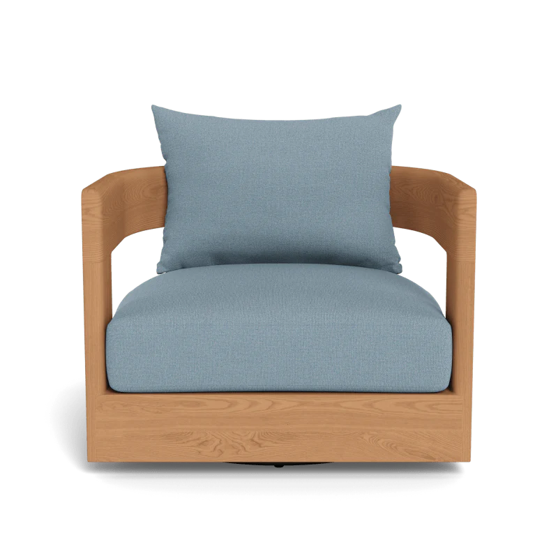 Victoria Teak Swivel Lounge Chair - Image 73