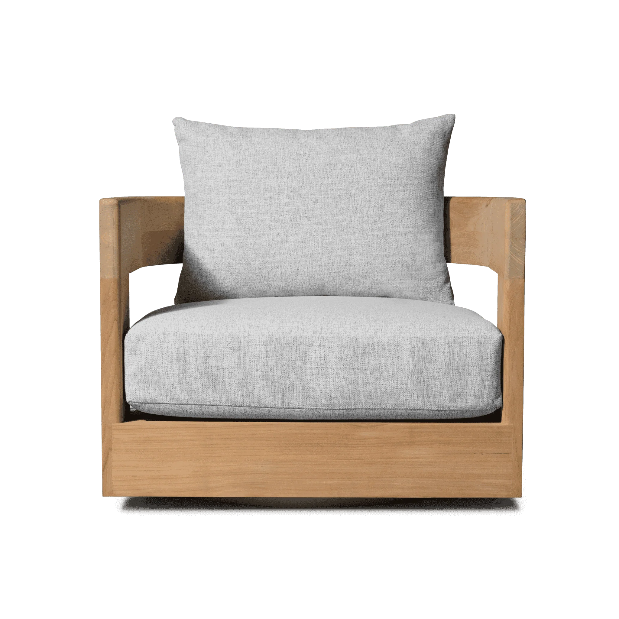 Victoria Teak Swivel Lounge Chair - Image 8