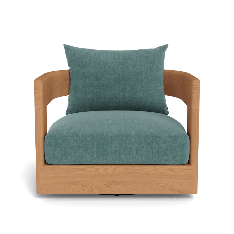 Victoria Teak Swivel Lounge Chair - Image 83