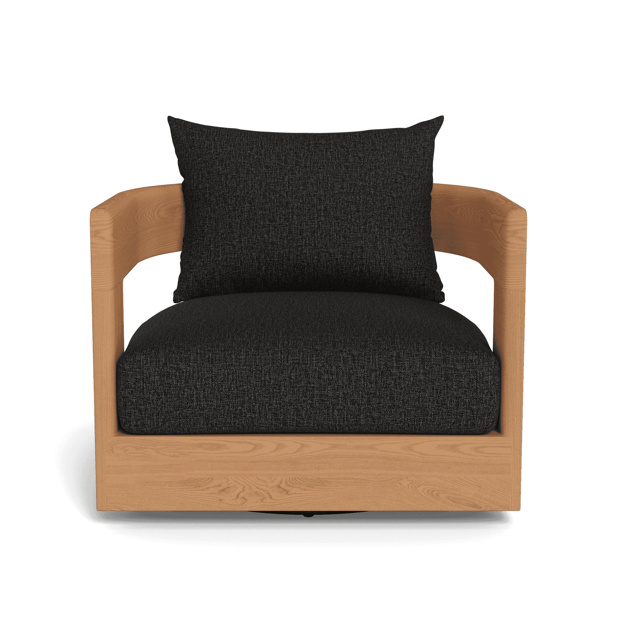 Victoria Teak Swivel Lounge Chair - Image 9